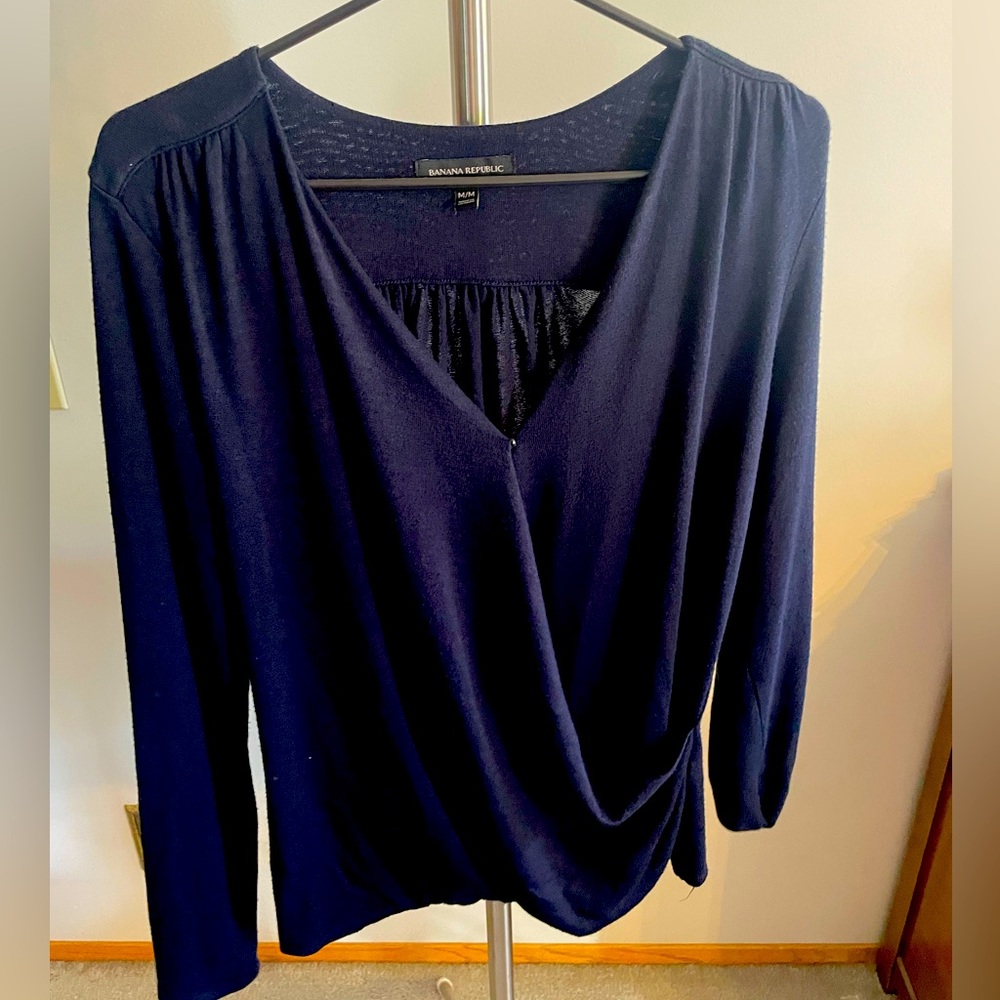 Banana Republic Navy Sweater Size M